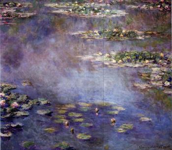 Claude Oscar Monet : Water Lilies XVII